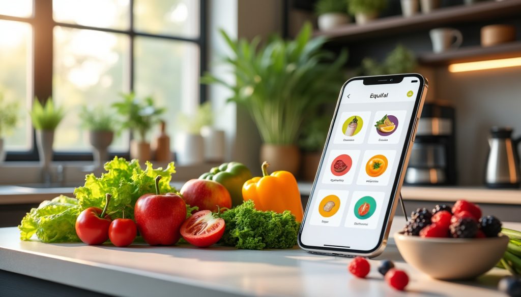 Equil’al application de rééquilibrage alimentaire