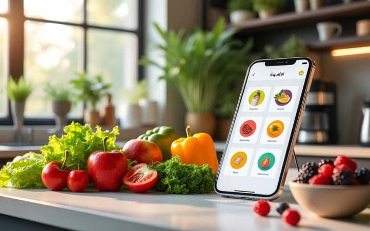 Equil’al application de rééquilibrage alimentaire