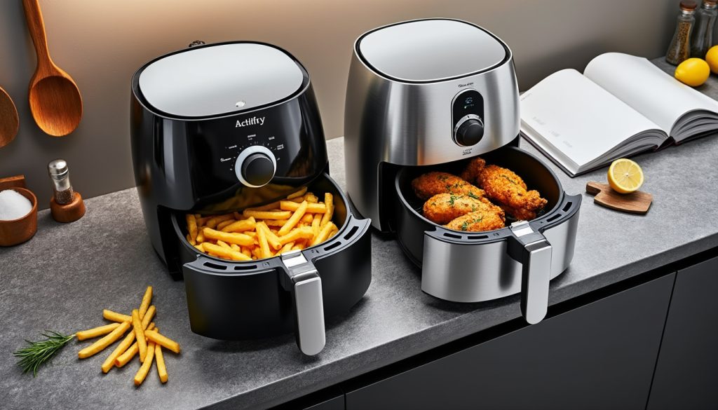 découvrez notre guide comparatif entre l'actifry et l'airfryer. quel appareil de cuisson répondra le mieux à vos besoins culinaires ? explorez les avantages, les inconvénients et choisissez le meilleur pour préparer des plats sains et savoureux.
