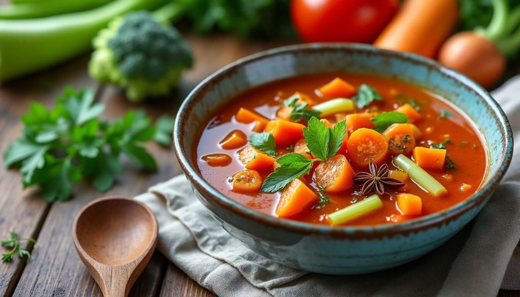 soupe de légumes pour perdre du poids
