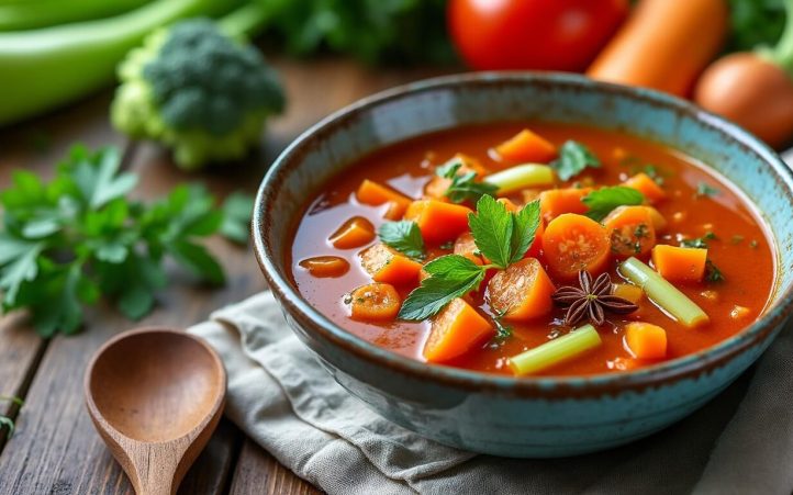 soupe de légumes pour perdre du poids